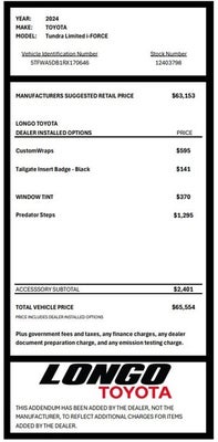 2024 Toyota Tundra Limited in El Monte, CA - Penske Motor Group
