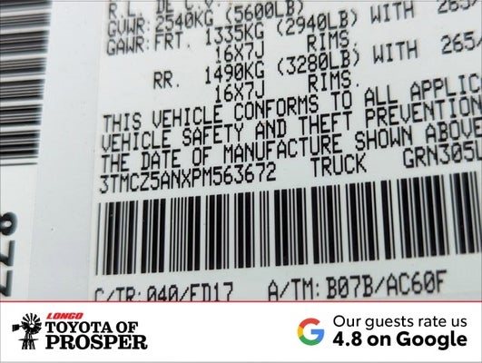 2023 Toyota Tacoma TRD Off-Road V6 in El Monte, CA - Penske Motor Group
