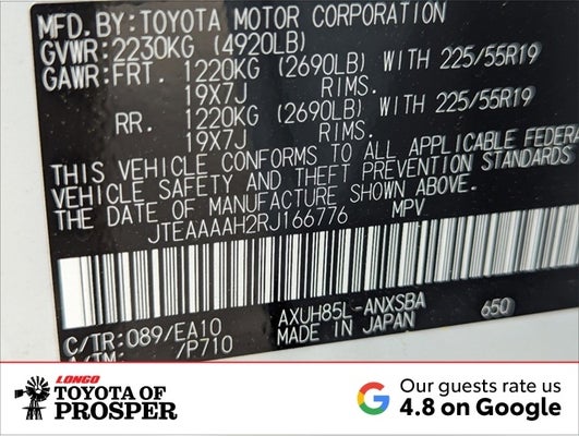 2024 Toyota Venza Limited in El Monte, CA - Penske Motor Group