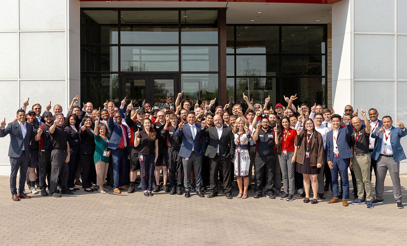 Longo Toyota of Prosper team photo